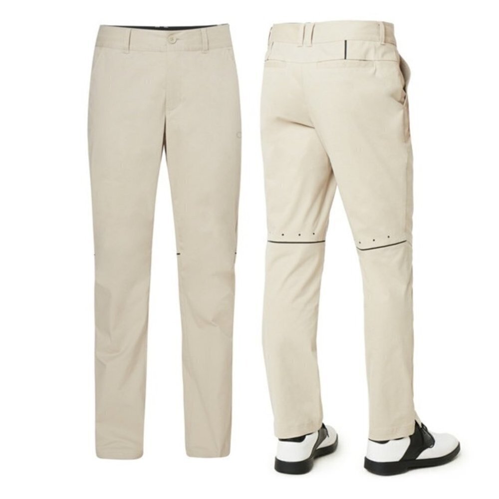 * OAKLEY Tan Cyprus Gab Stretch Technical Pants Size 32
